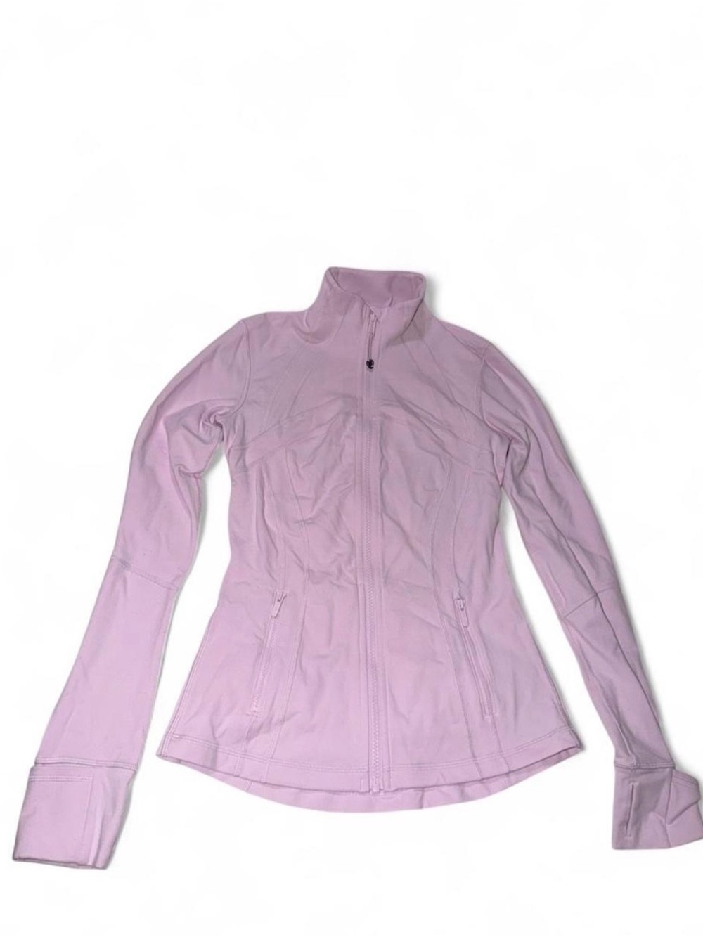 lululemon athletica Pale Lavender Zip-Up Hoodie Jacket